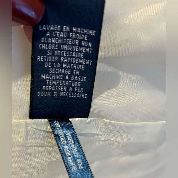 Ralph Lauren white quilted outdoor vest size large - Picture 12 of 15